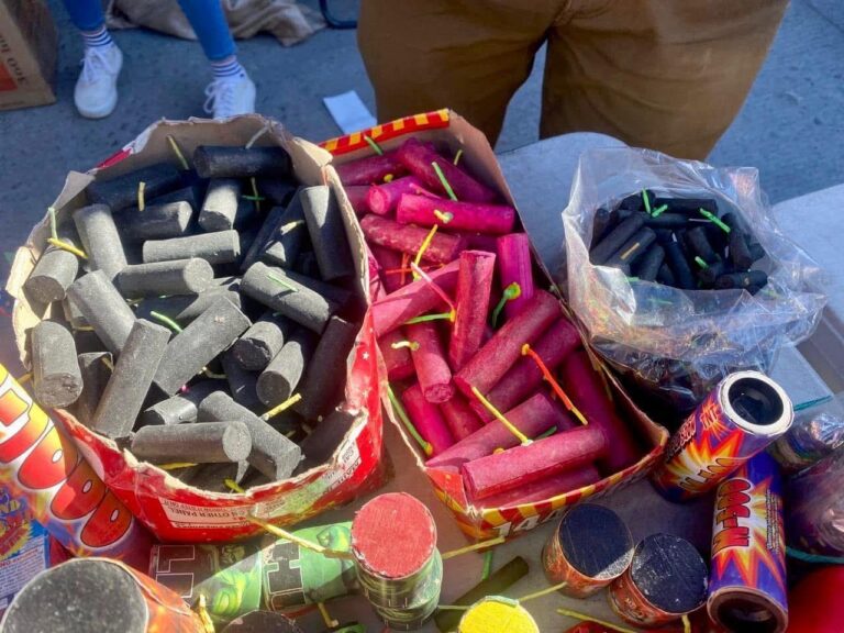 Decomisa Gobierno Municipal más de 46 kilogramos de pirotecnia durante operativos en las nueve delegaciones