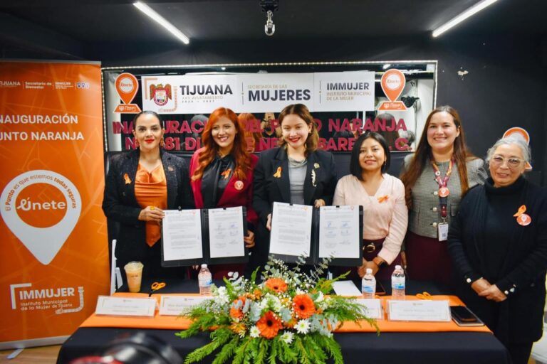 Refuerza Gobierno de Tijuana la seguridad de las mujeres con la activación del Punto Naranja número 23