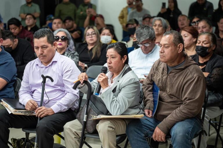 Atiende Ismael Burgueño a representantes de agrupaciones de policías municipales