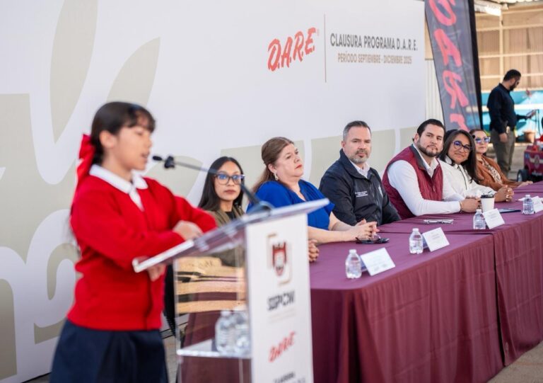 Encabeza Ismael Burgueño clausura del programa D.A.R.E. en beneficio de más de 6 mil estudiantes