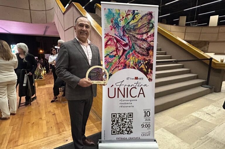 Reconocen trayectoria de empresario Gilberto Gamiño en el foro Mujer Actual