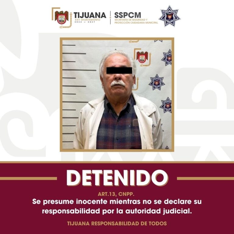 Detiene Policía Municipal a hombre por presunto abuso sexual en la colonia Villa Fontana