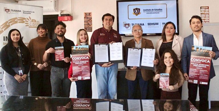 Firma Gobierno Municipal alianzas estratégicas para el desarrollo de la juventud tijuanense