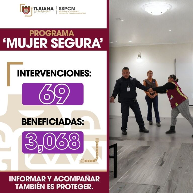 Fortalece SSPCM la prevención de la violencia contra la mujer con el programa “Mujer Segura”