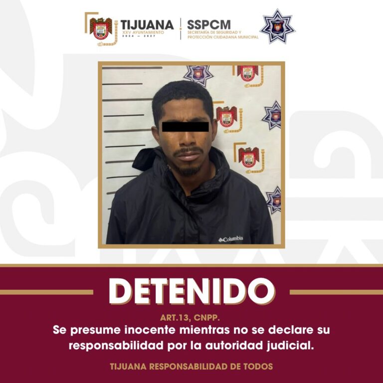 Asegura Policía Municipal a presunto responsable de homicidio en canchas de la colonia Salvatierra