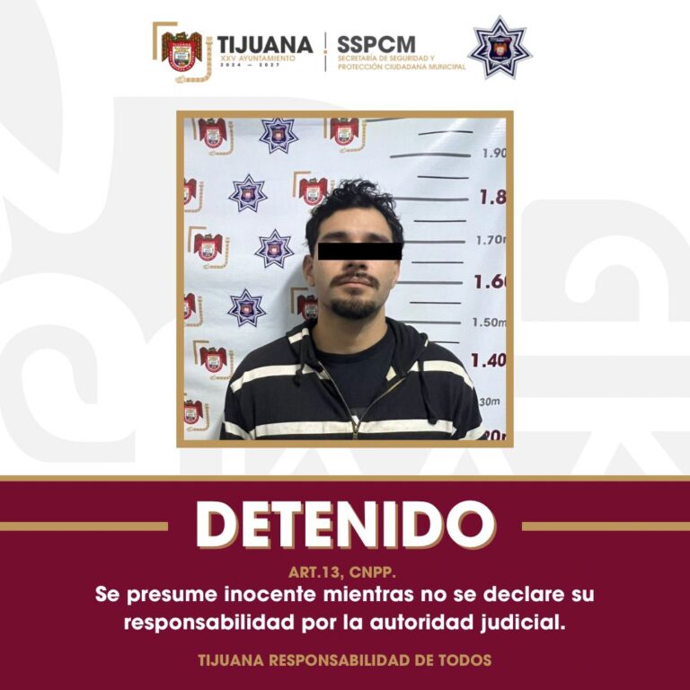 Detiene Policía Municipal a presunto responsable de homicidio