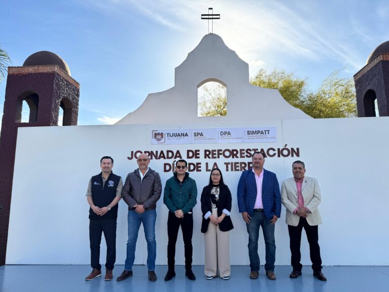 Realiza Gobierno de Tijuana jornada de reforestación en conmemoración del Día de la Tierra
