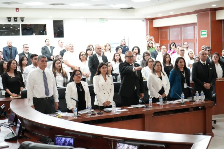 JUCOPO RECIBE A LA COMISIÓN ESTATAL DE DERECHOS HUMANOS PARA RENDIR SU INFORME ANUAL