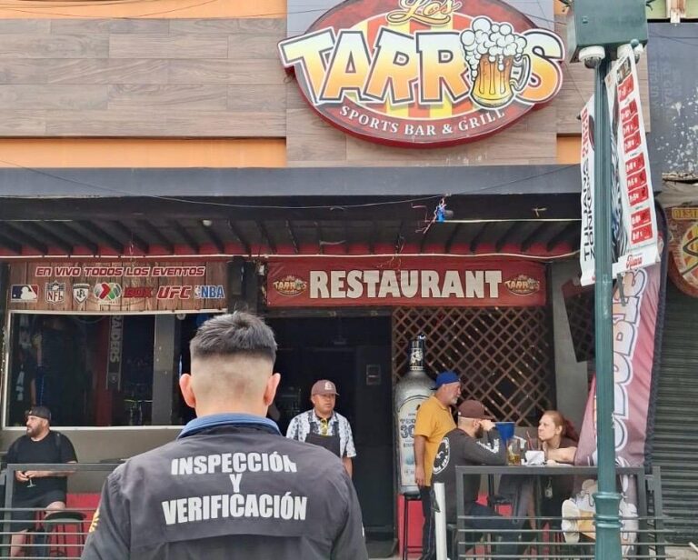 Refuerza Gobierno Municipal de Tijuana operativos de inspección en bares durante periodo de Semana Santa